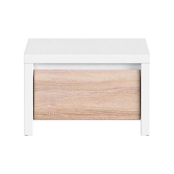 Noptiera BERGEN OCN-28982, alb/stejar sonoma