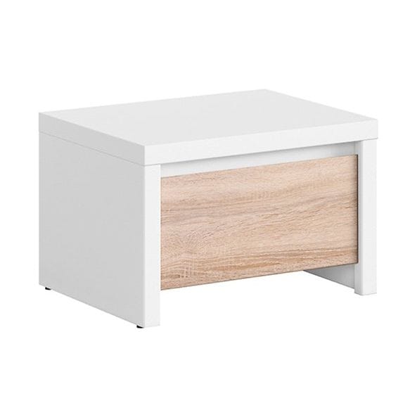 Noptiera BERGEN OCN-28982, alb/stejar sonoma