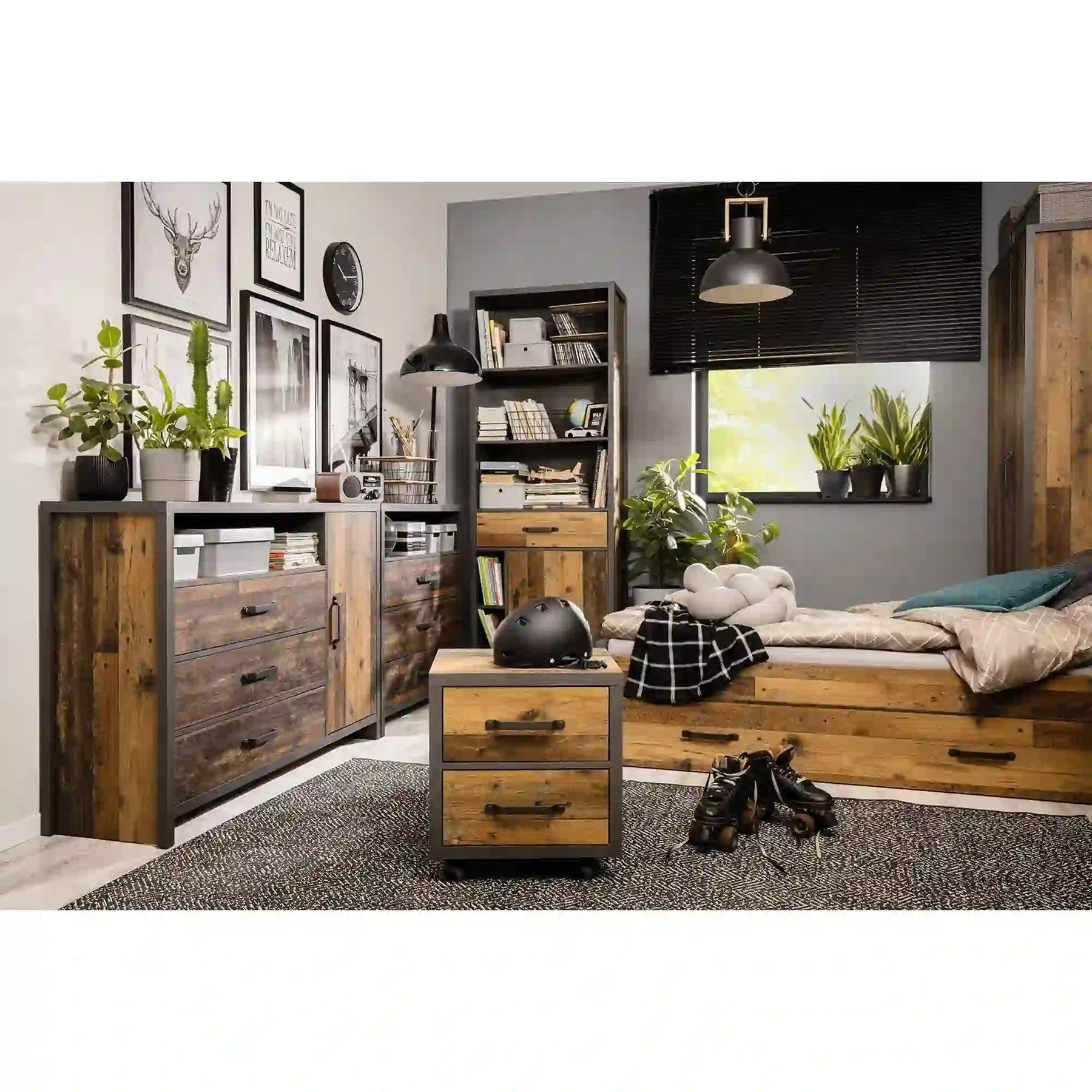 Noptiera BERGEN OCN-28985, maro/gri grafit