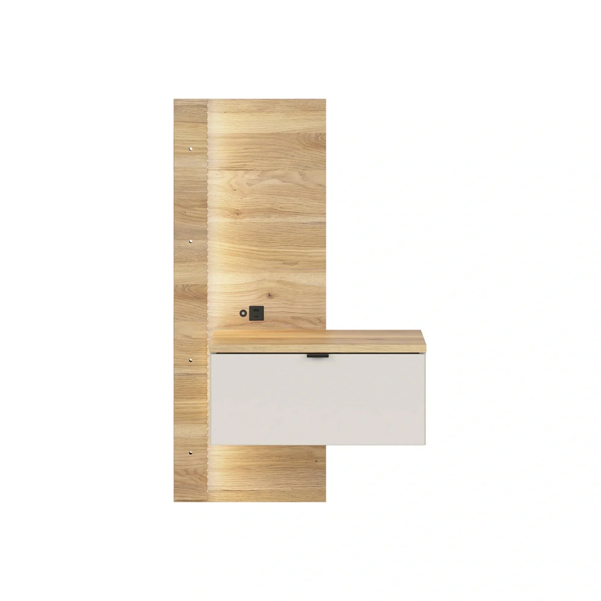 Noptiera BERGEN OCN-28990, stejar/casmir