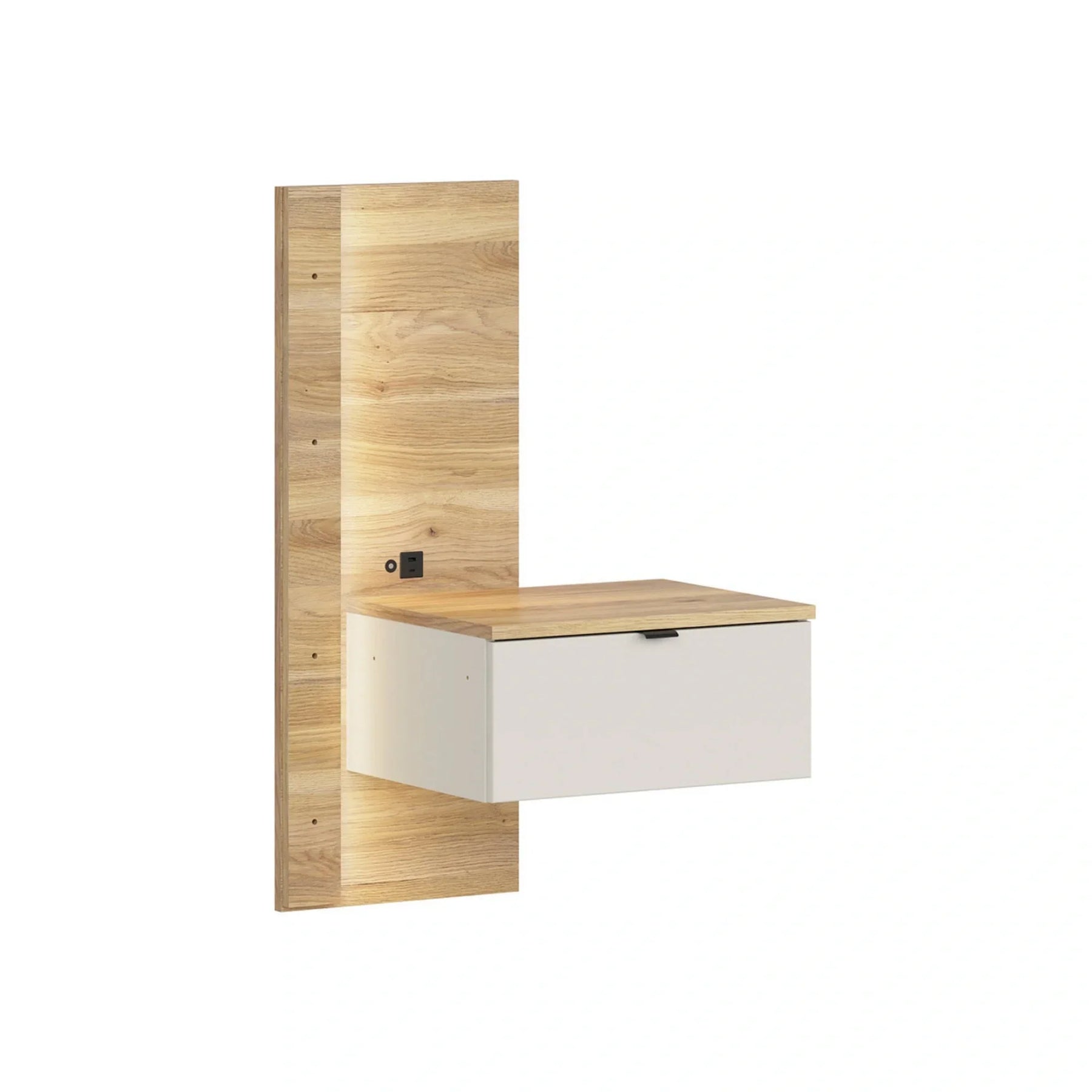 Noptiera BERGEN OCN-28990, stejar/casmir