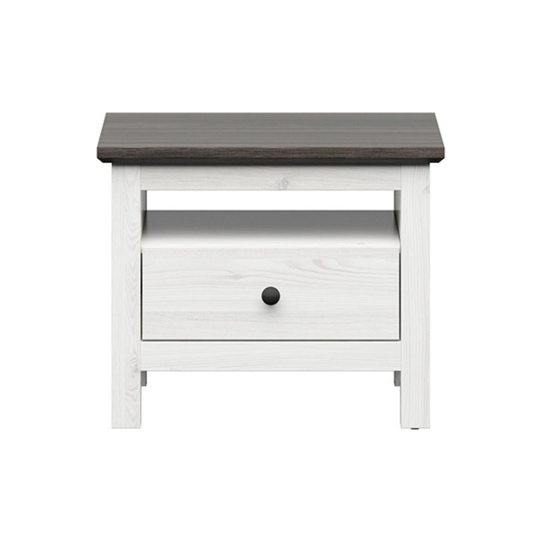 Noptiera BERGEN OCN-28994, stejar deschis/wenge