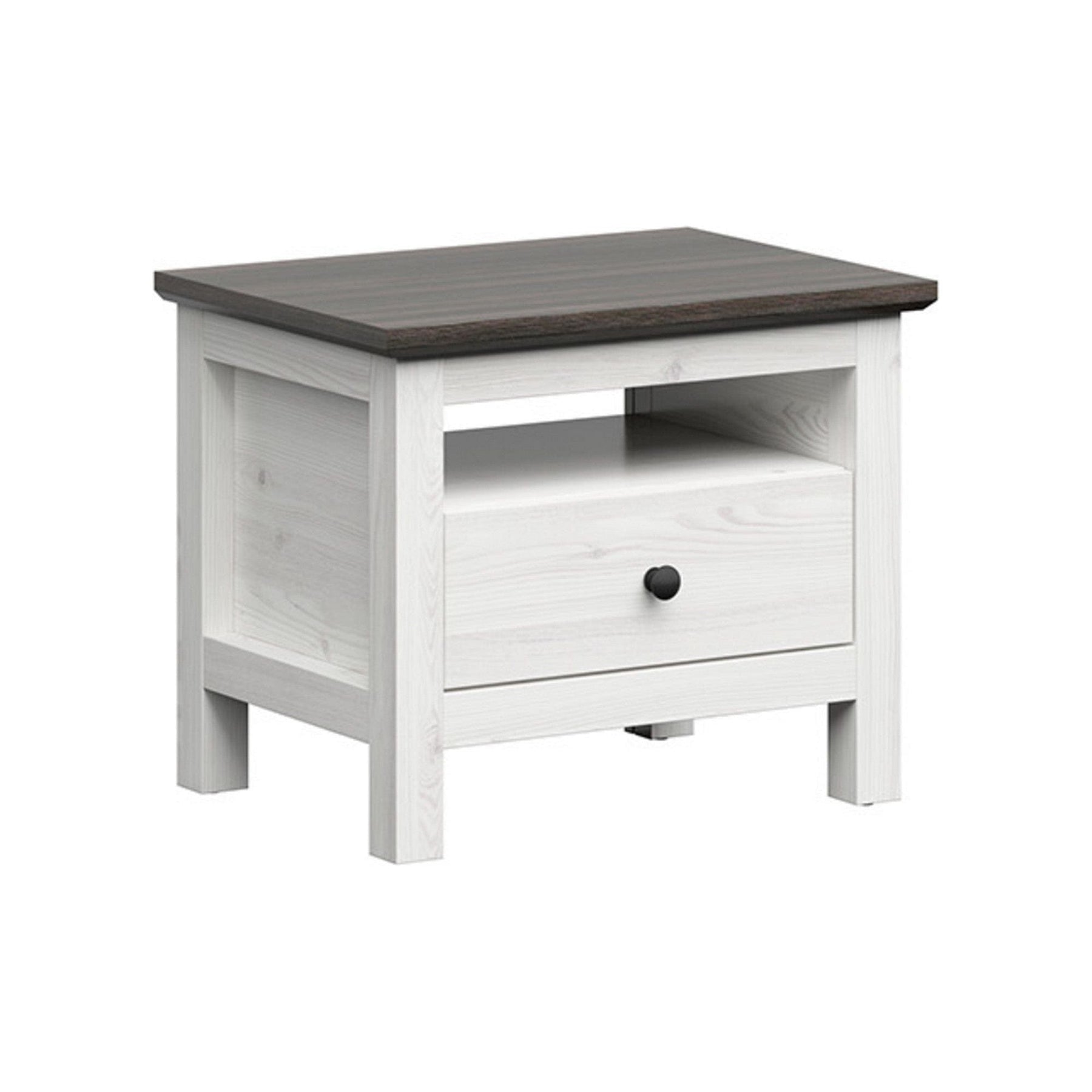 Noptiera BERGEN OCN-28994, stejar deschis/wenge