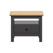 Noptiera BERGEN OCN-28996, gri grafit/stejar artisan