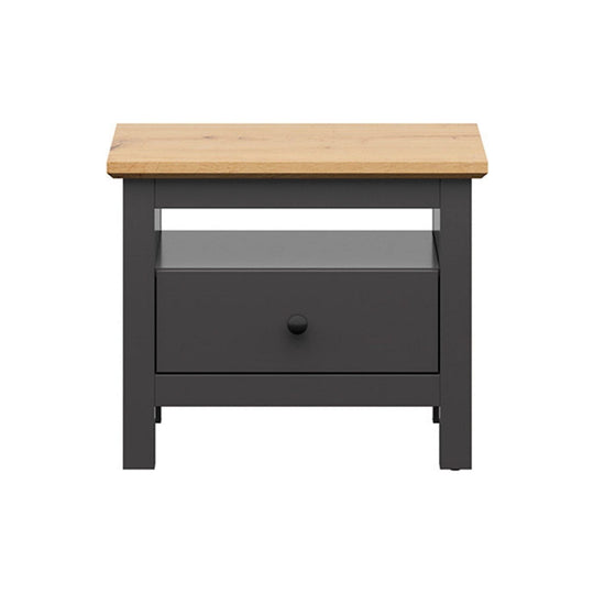 Noptiera BERGEN OCN-28996, gri grafit/stejar artisan