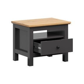 Noptiera BERGEN OCN-28996, gri grafit/stejar artisan