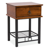 Noptiera DETROIT OCN-27511, cires/negru