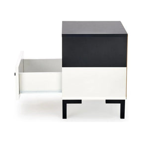 Noptiera HOUSTON OCN-36992, alb/negru