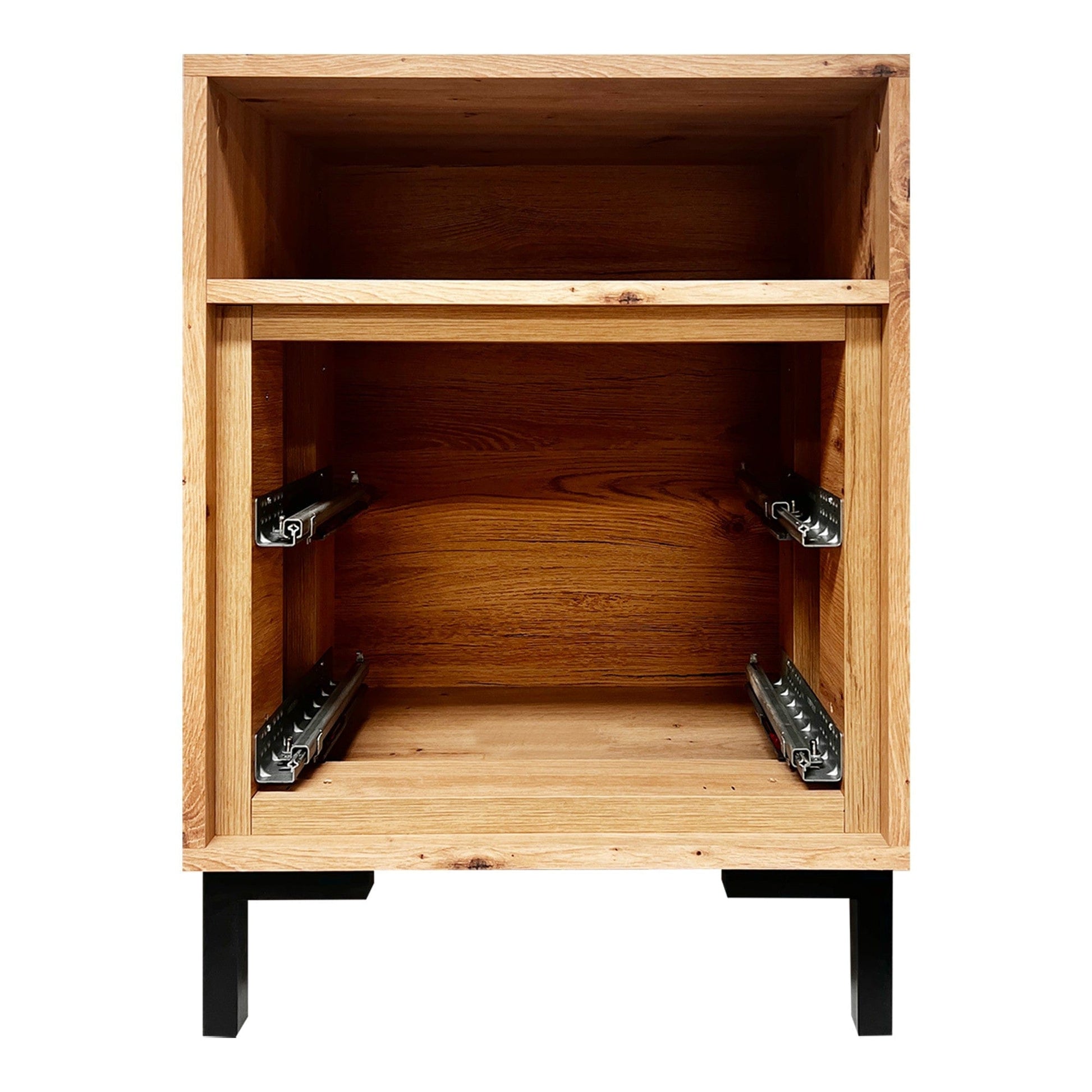 Noptiera PARII PA14, stejar artisan/gri, PAL laminat, 50x37x68 cm