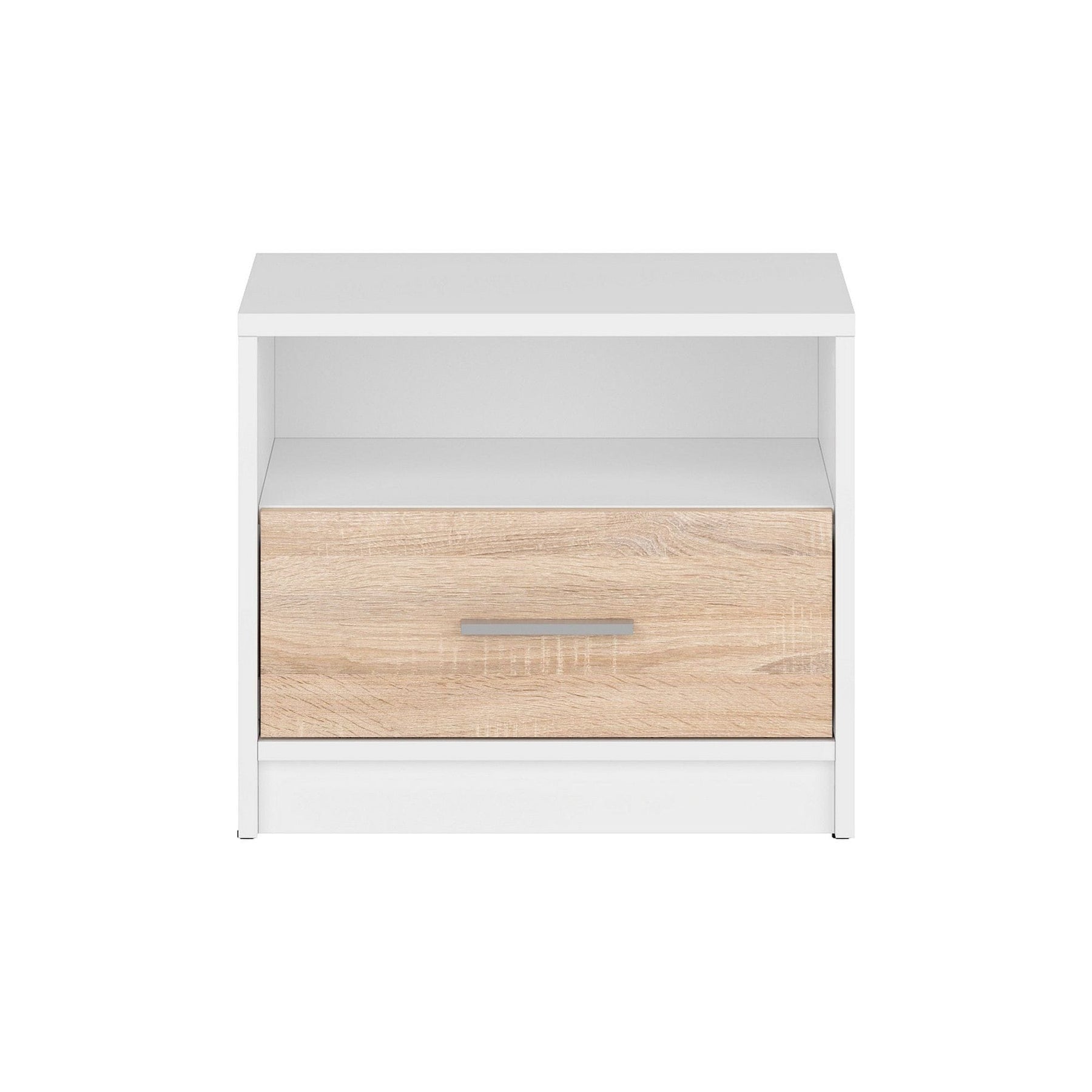 Noptiera BERGEN OCN-28963, alb/stejar sonoma
