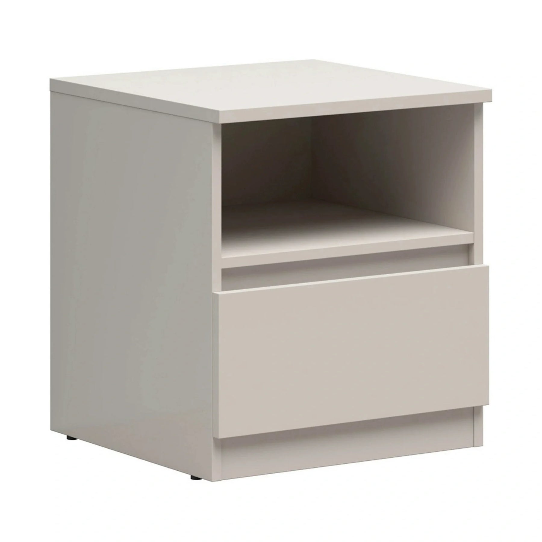 Noptiera TETRIX, casmir, PAL laminat, 45x45x51 cm