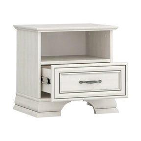 Noptiera TIFFANY II, PAL laminat/MDF, grej, 49×37×48 cm