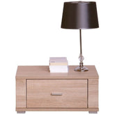 Noptiera GRESS, stejar sonoma, PAL laminat/margini PVC, 63x39x29 cm