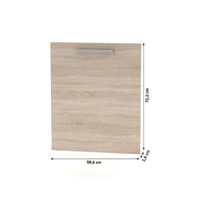 Usa pentru masina de spalat vase NOVA PLUS NOPL-088-00, stejar sonoma, DTD laminat, 57x2x72 cm