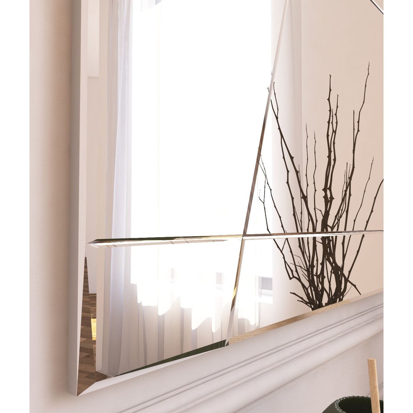 Oglinda AMSTERDAM OCN-31445, alb