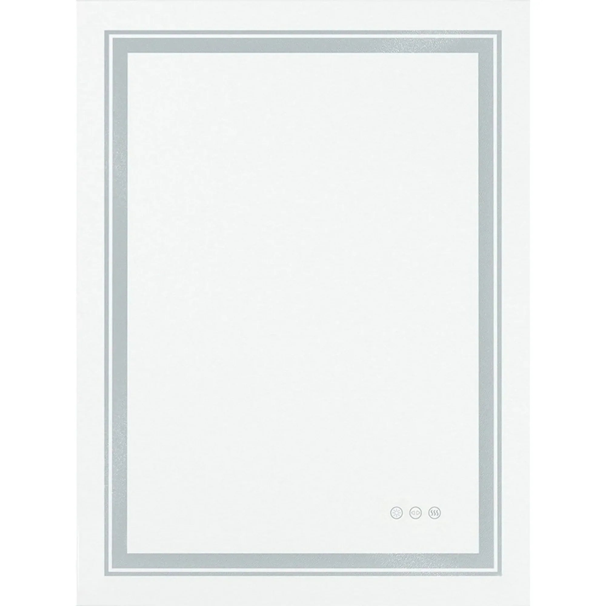 Oglinda de baie HOUSTON OCN-36979, argintiu