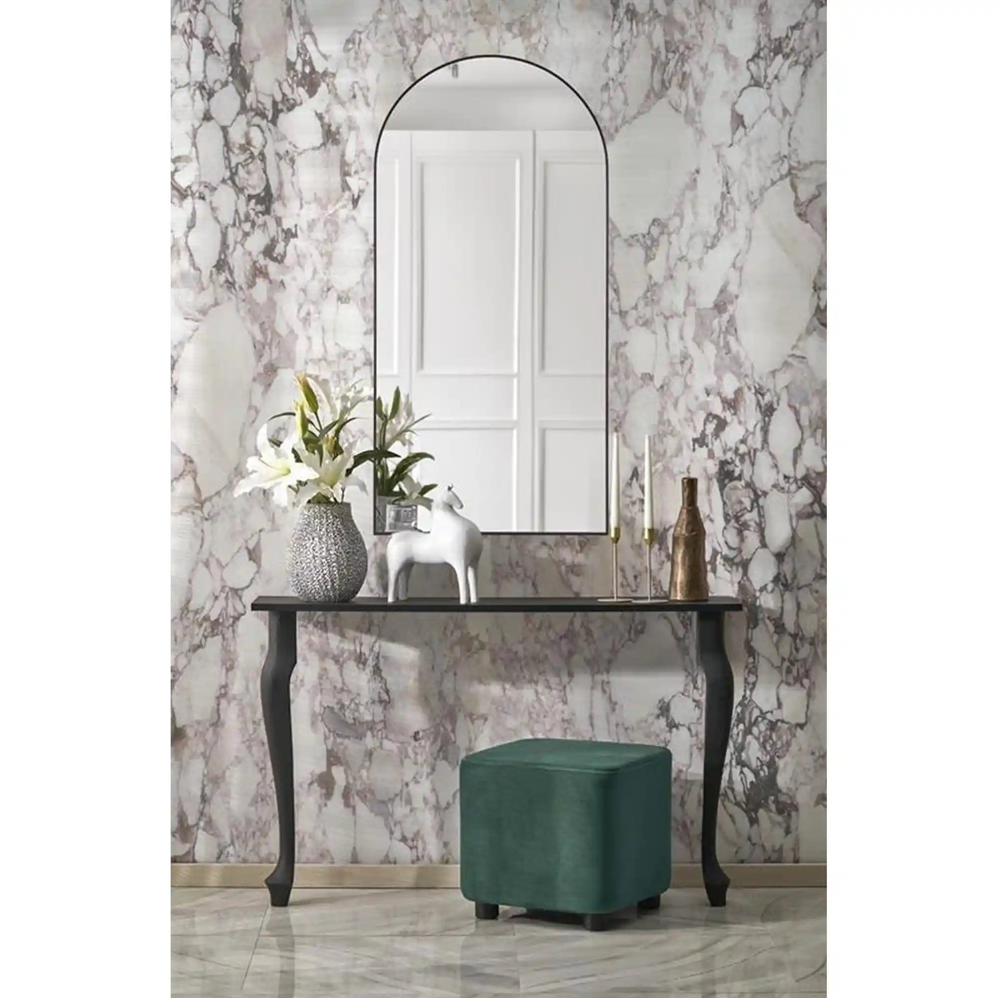 Oglinda HOUSTON OCN-36956, negru