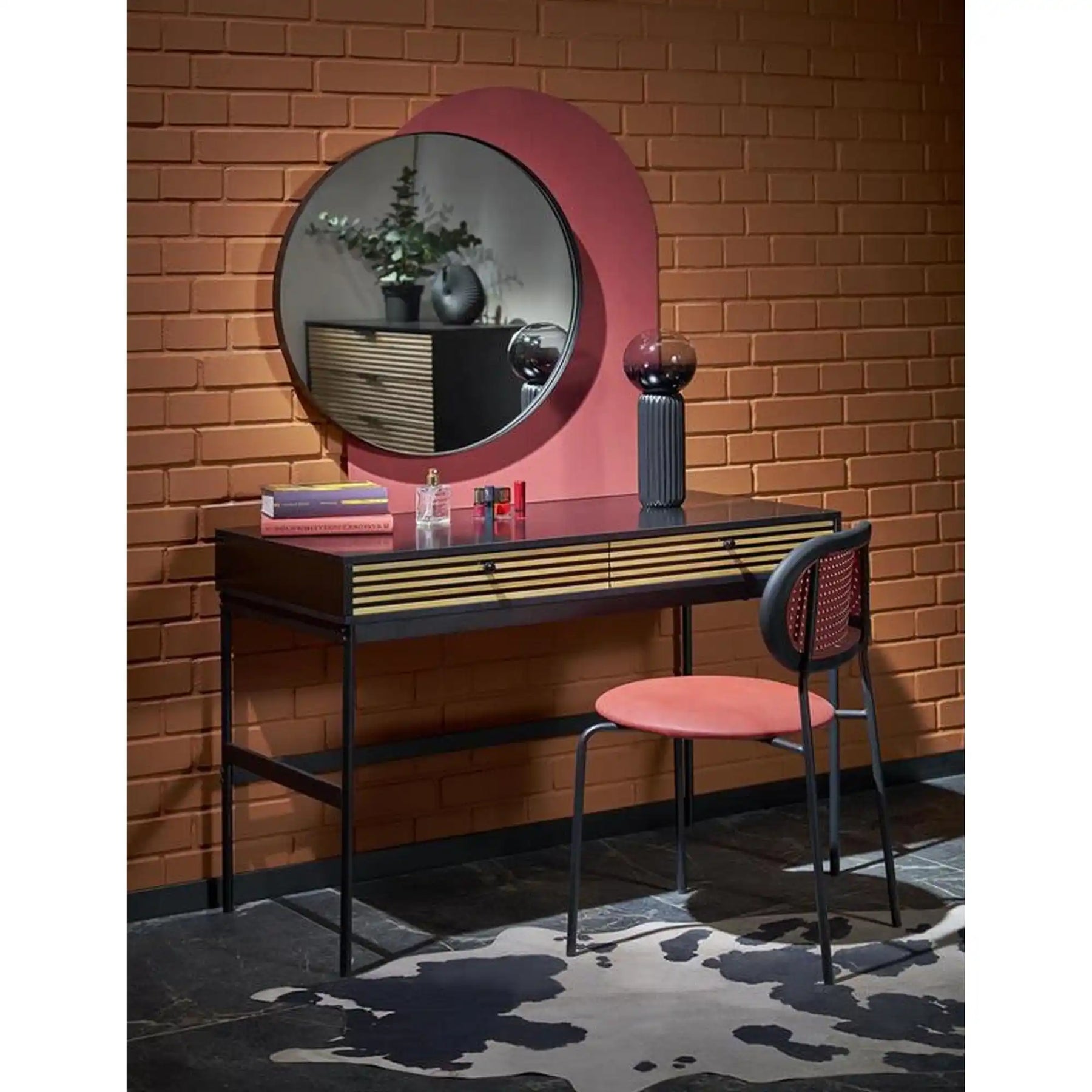 Oglinda HOUSTON OCN-36964, negru