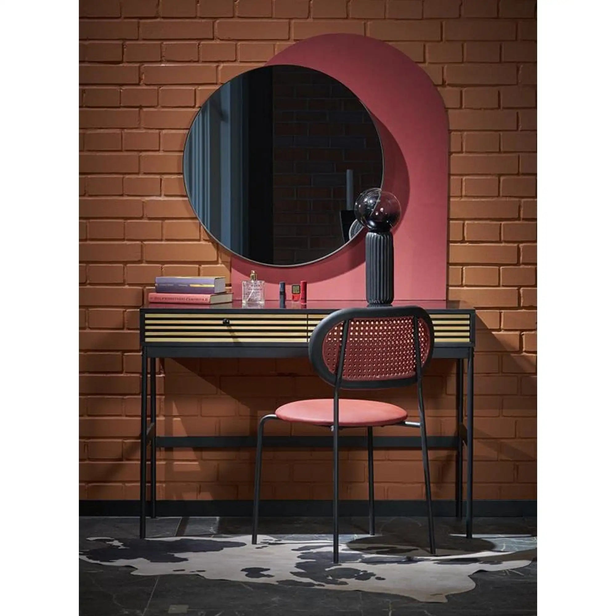 Oglinda HOUSTON OCN-36964, negru