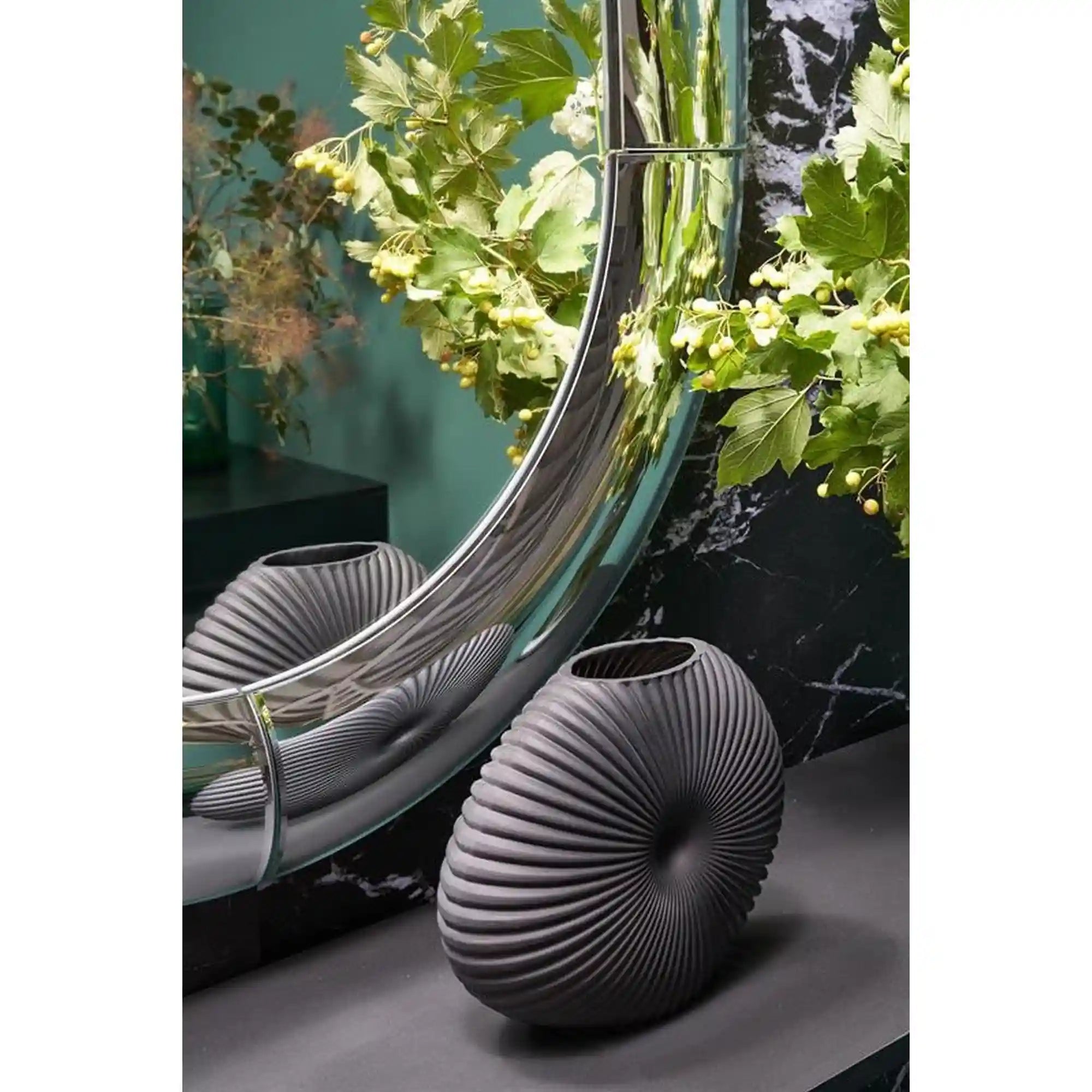 Oglinda HOUSTON OCN-36968, ivory/argintiu