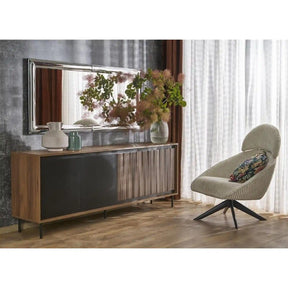 Oglinda HOUSTON OCN-36969, argintiu