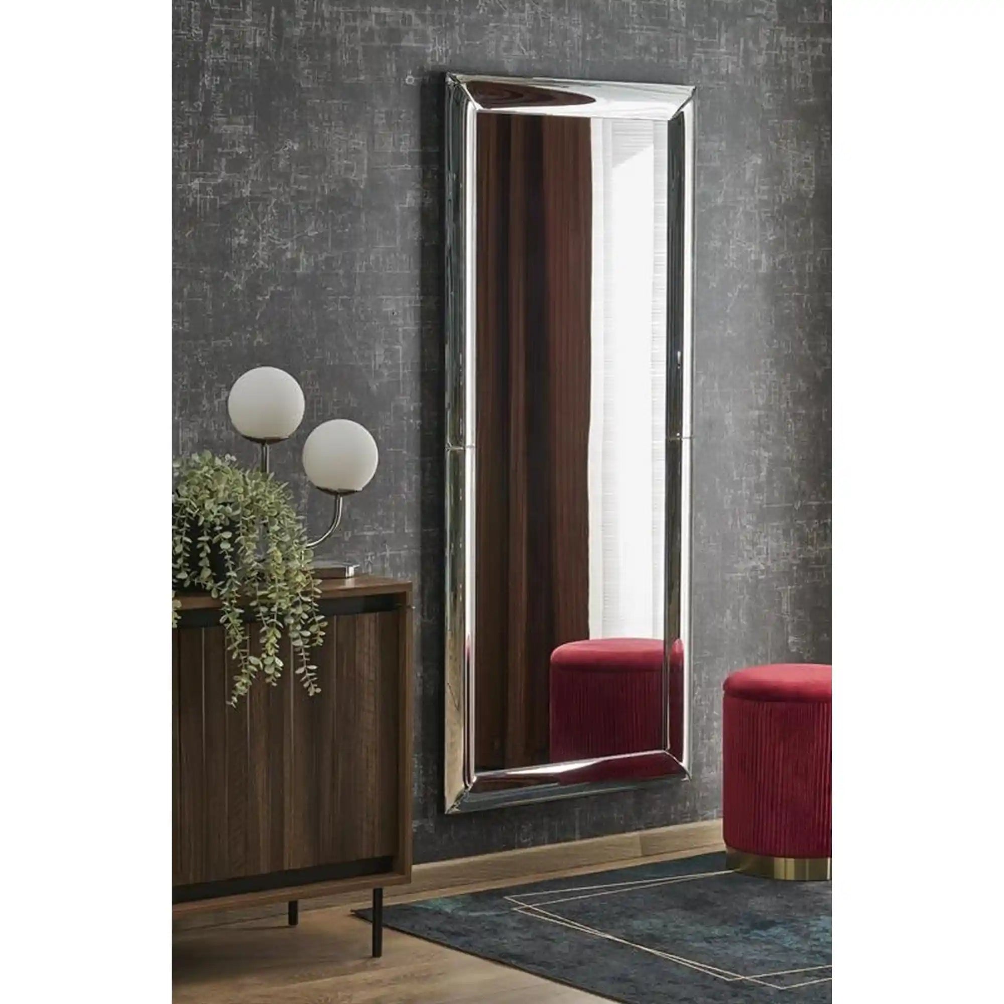 Oglinda HOUSTON OCN-36969, argintiu