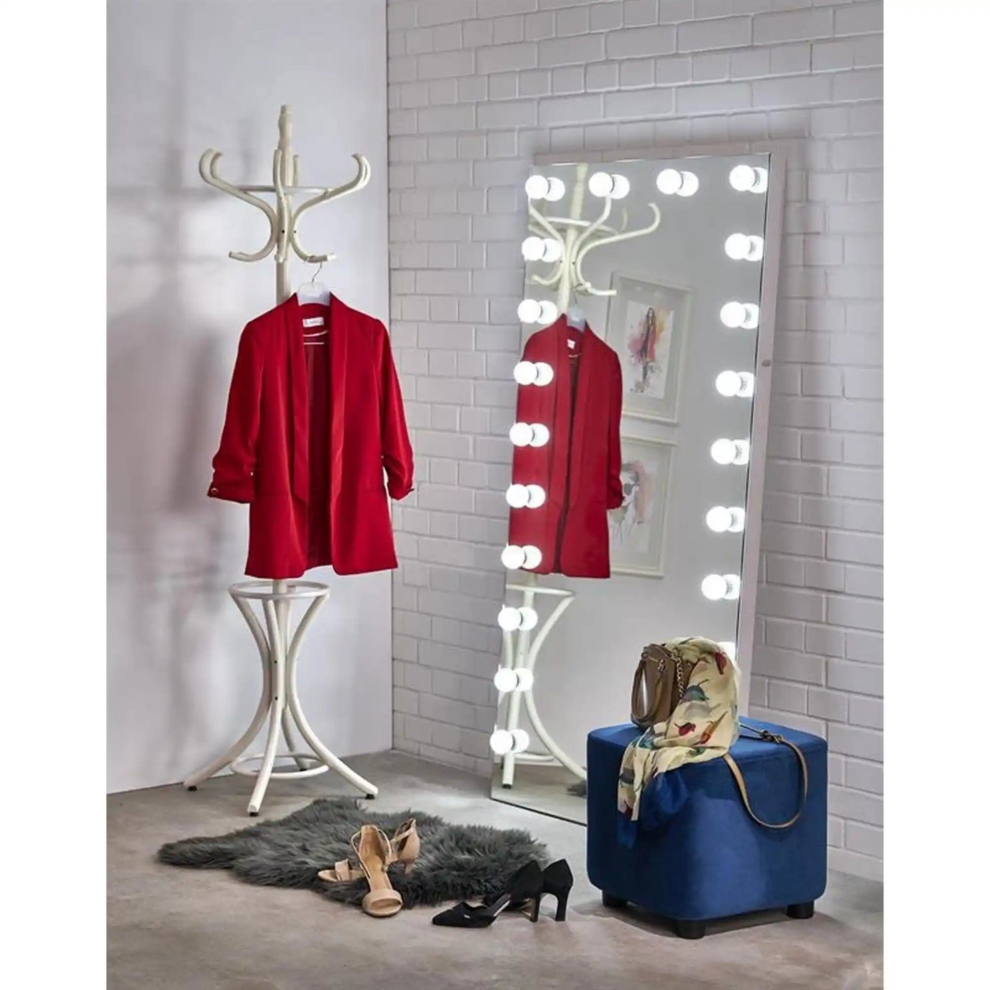 Oglinda HOUSTON OCN-36970, argintiu