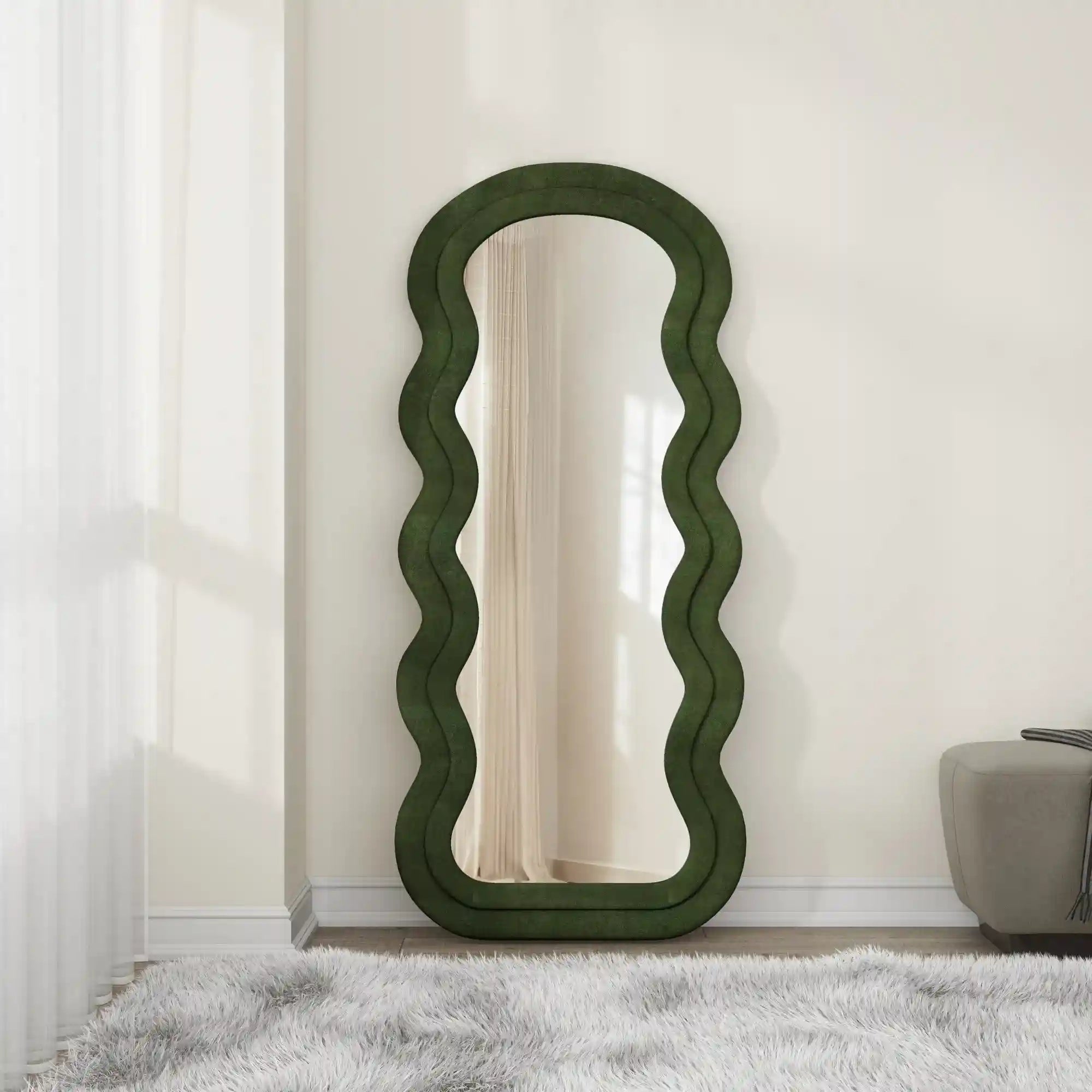 Oglinda HOUSTON OCN-36972, verde olive