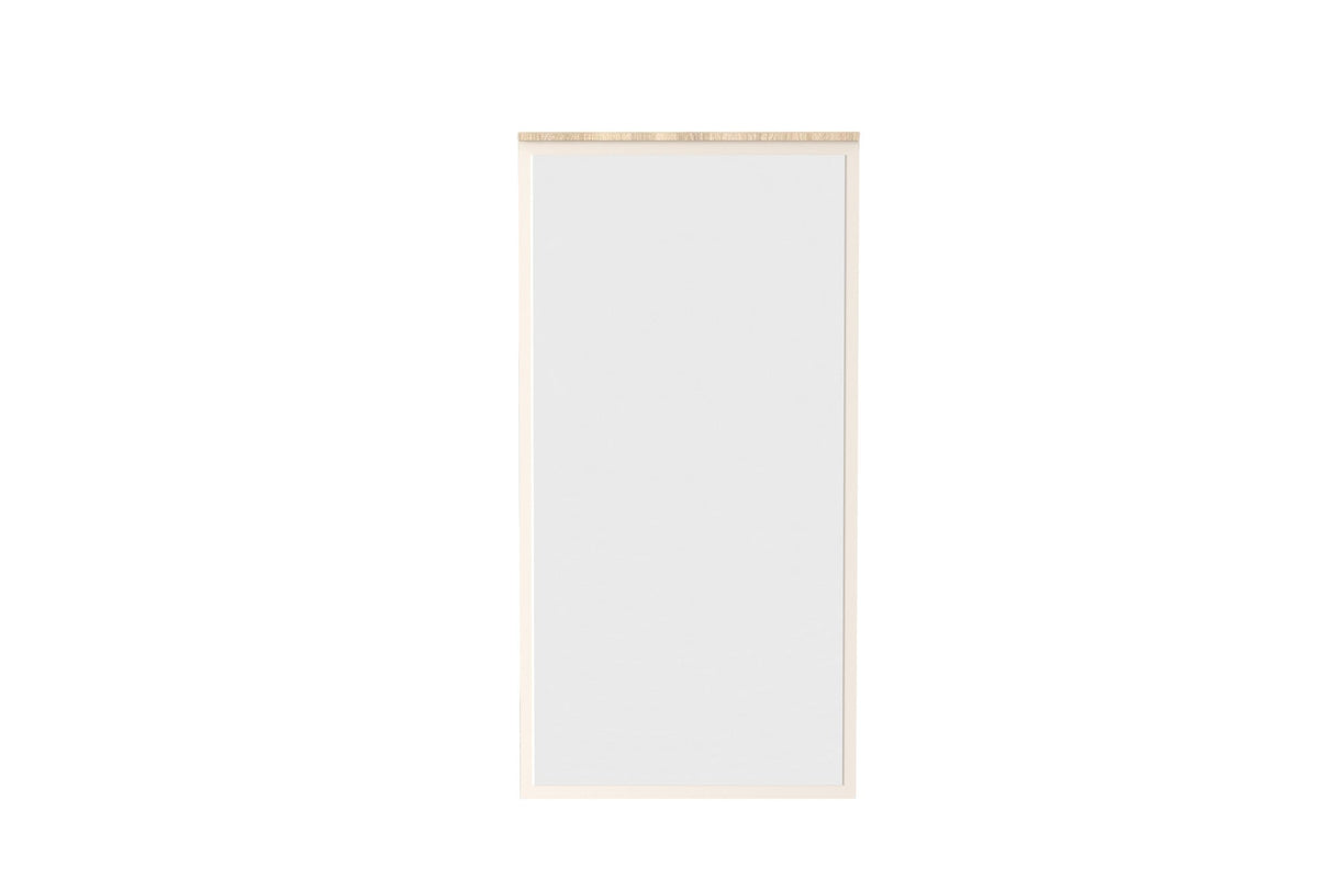 Oglinda VERTO, casmir/stejar sonoma, PAL, 63x3x125 cm
