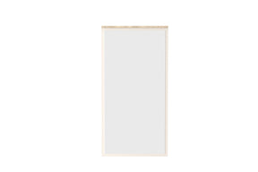 Oglinda VERTO, casmir/stejar sonoma, PAL, 63x3x125 cm