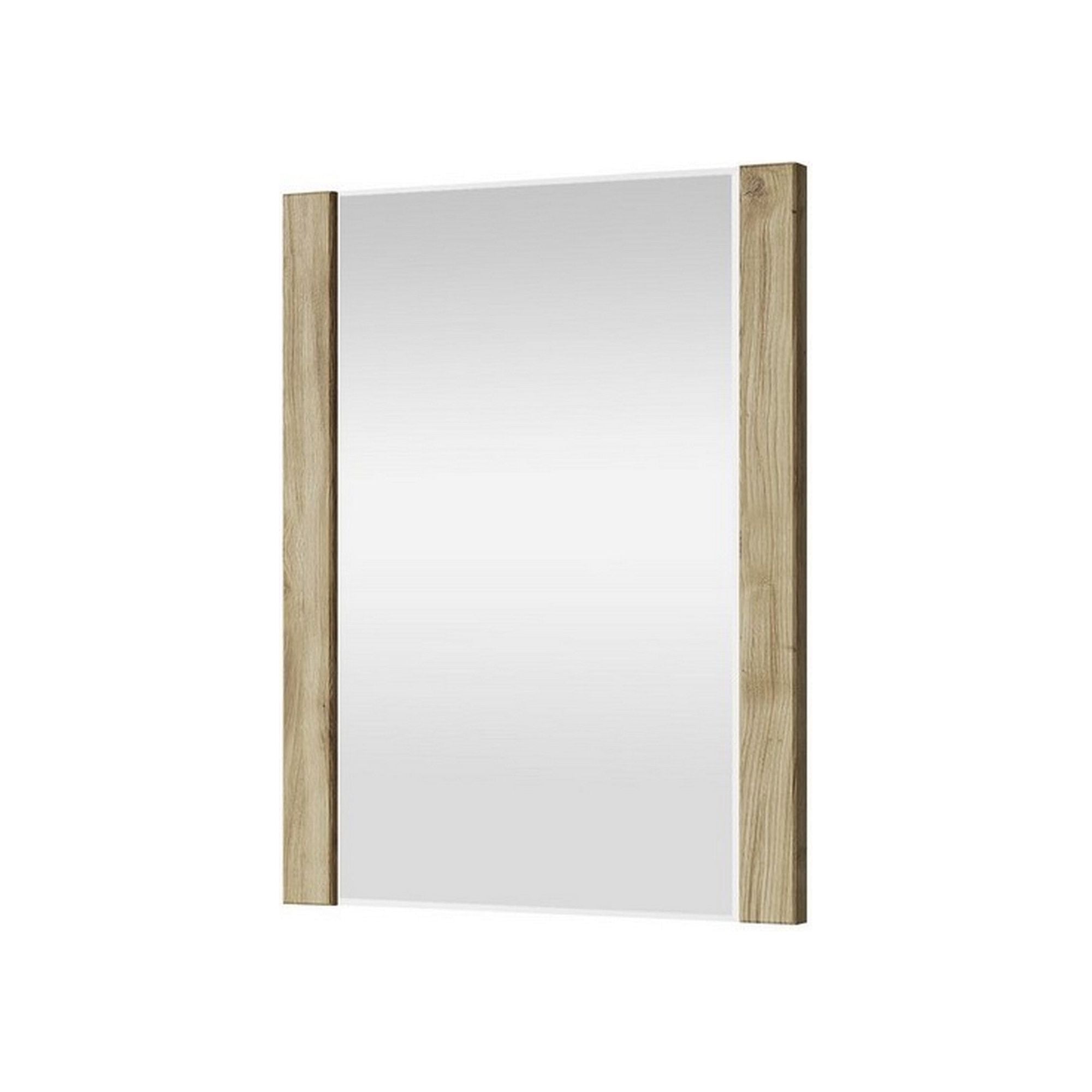Oglinda DOORSET 60, stejar navarra, PAL laminat, 58x3x75 cm