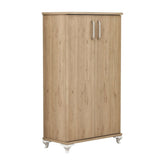 Pantofar din stejar, cu uși duble, ideal pentru hol – primabucata