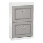 Pantofar ATHENA OCN-27948, gri/alb