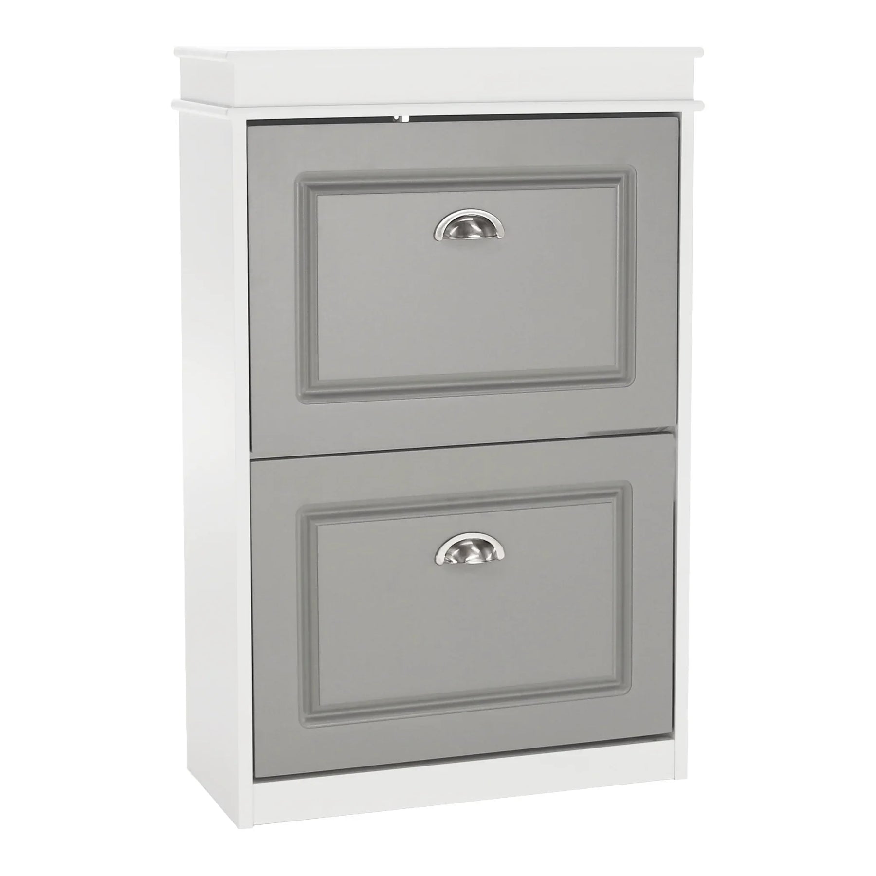 Pantofar ATHENA OCN-27948, gri/alb