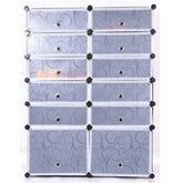 Pantofar ATHENA OCN-27995, alb/negru