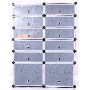 Pantofar ATHENA OCN-27995, alb/negru