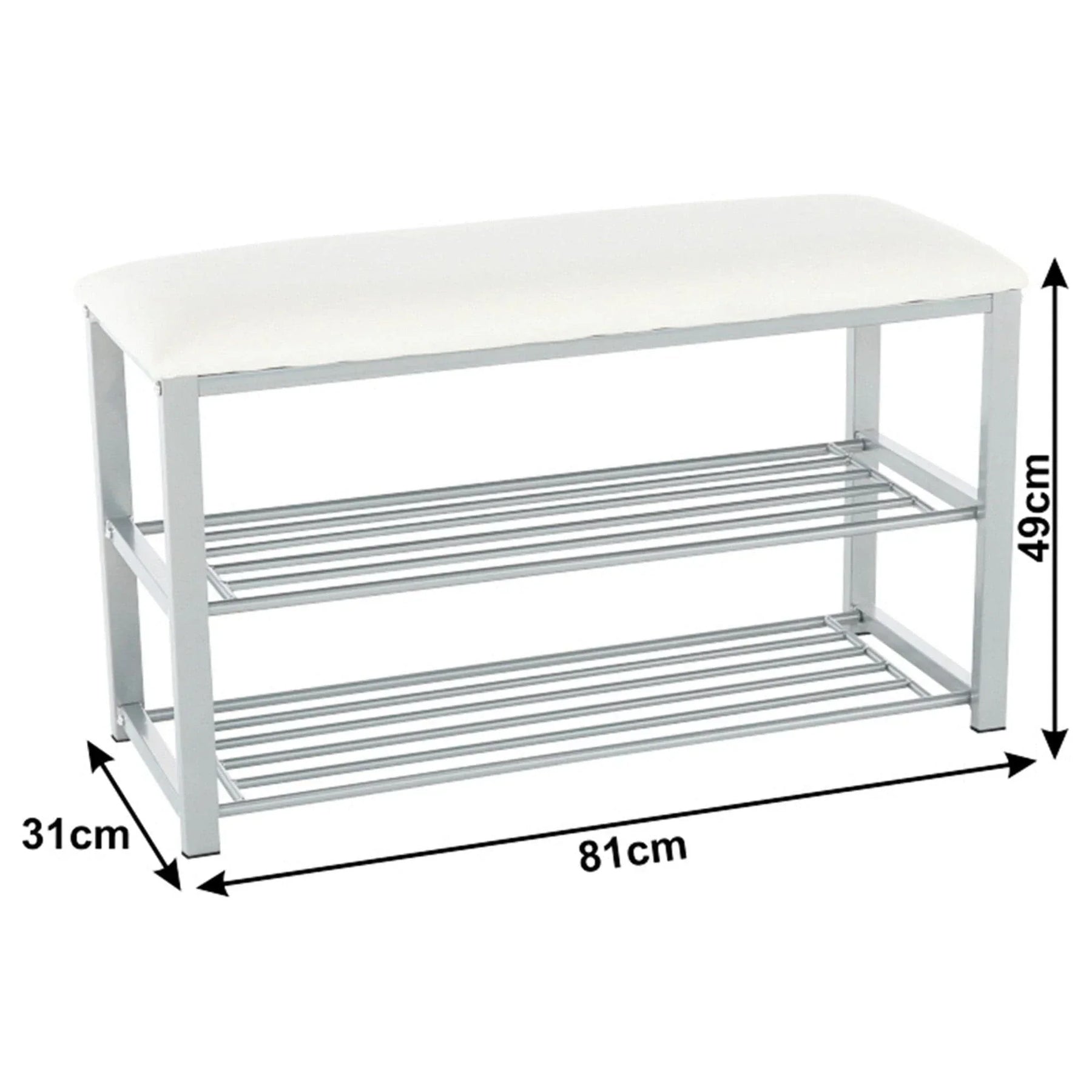 Pantofar ATHENA OCN-28003, alb/crom