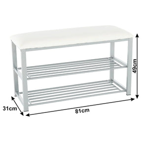 Pantofar ATHENA OCN-28003, alb/crom