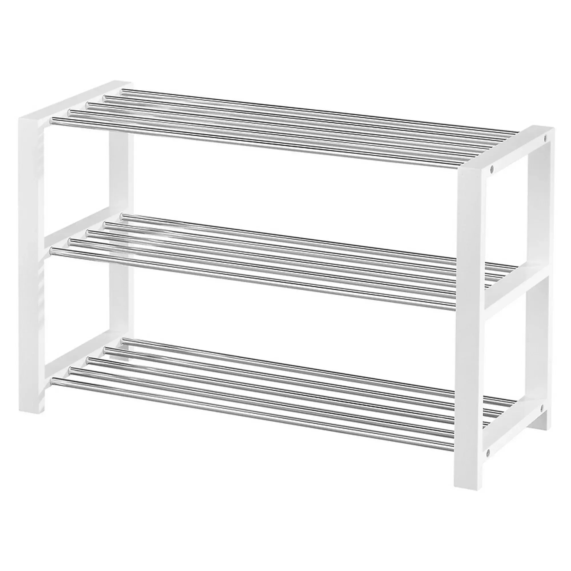 Pantofar BERGEN OCN-28858, alb/crom