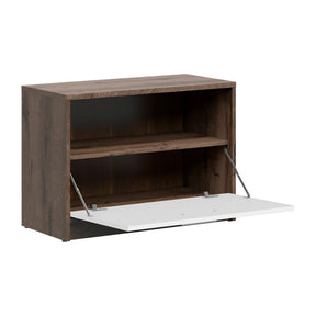 Pantofar BERGEN OCN-28864, stejar/alb