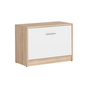 Pantofar BERGEN OCN-28867, alb/stejar sonoma