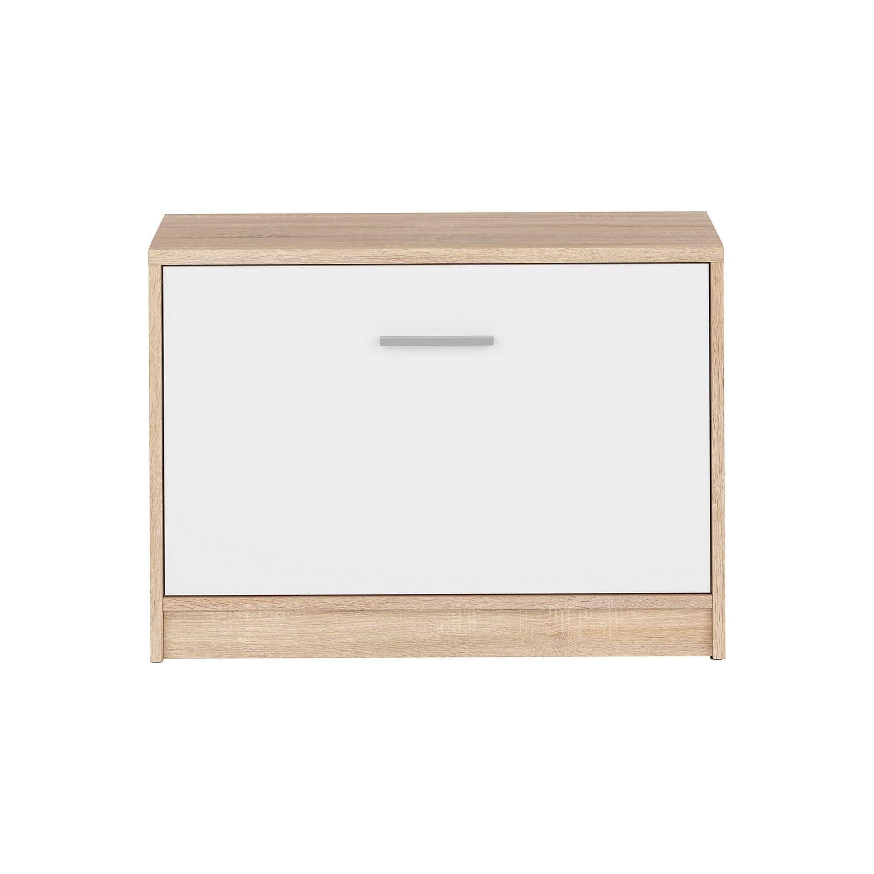 Pantofar BERGEN OCN-28867, alb/stejar sonoma