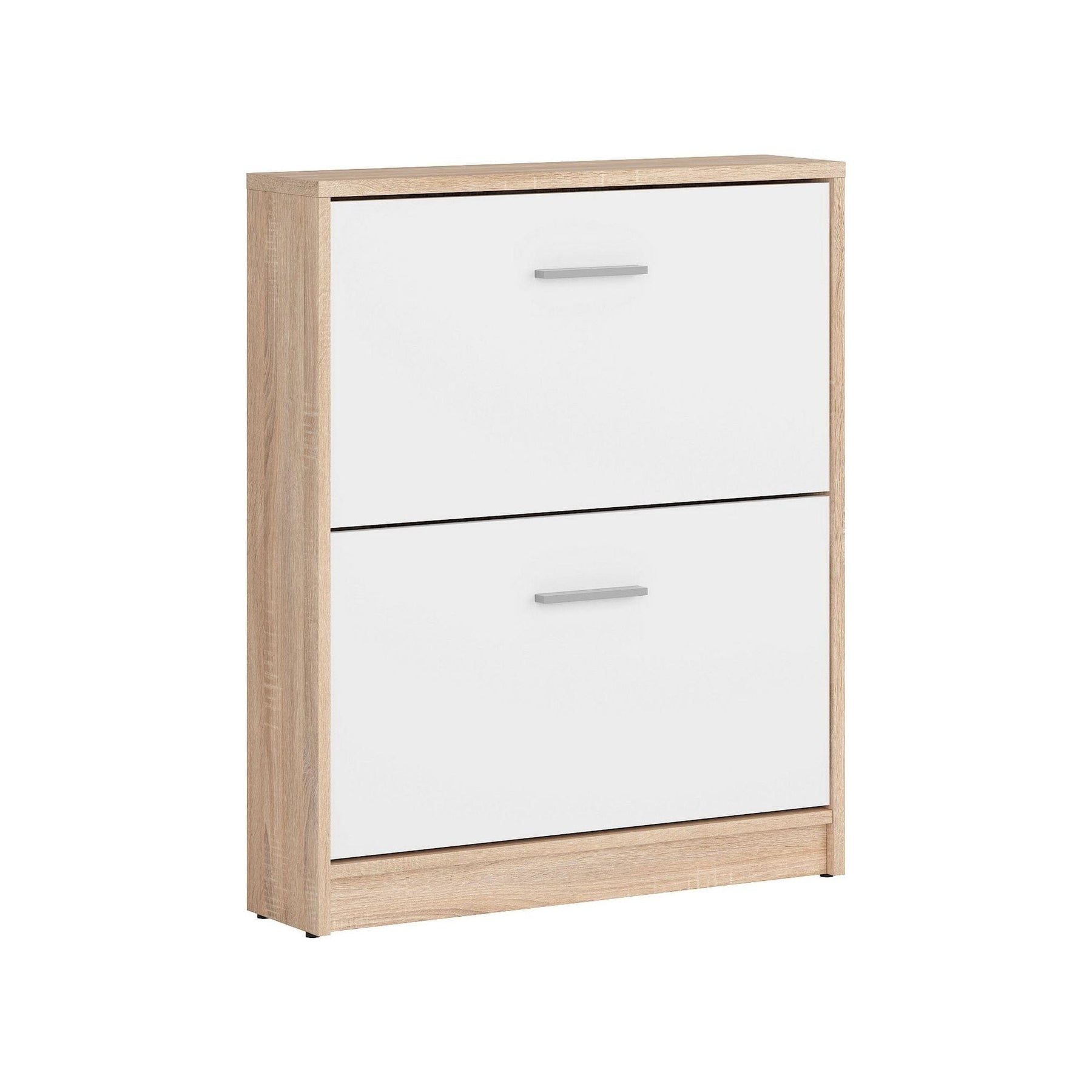 Pantofar BERGEN OCN-28886, alb/stejar sonoma