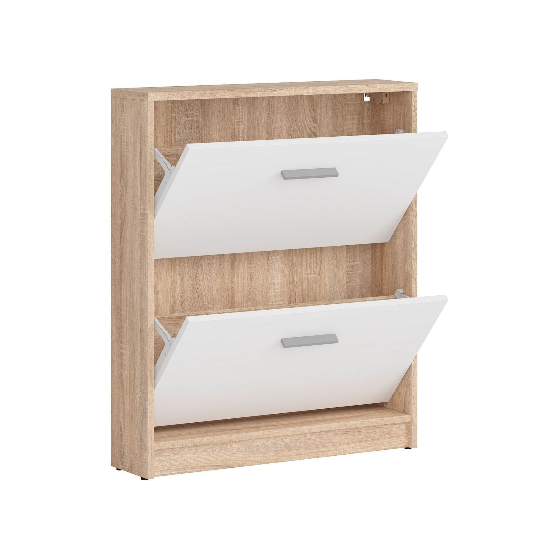 Pantofar BERGEN OCN-28886, alb/stejar sonoma