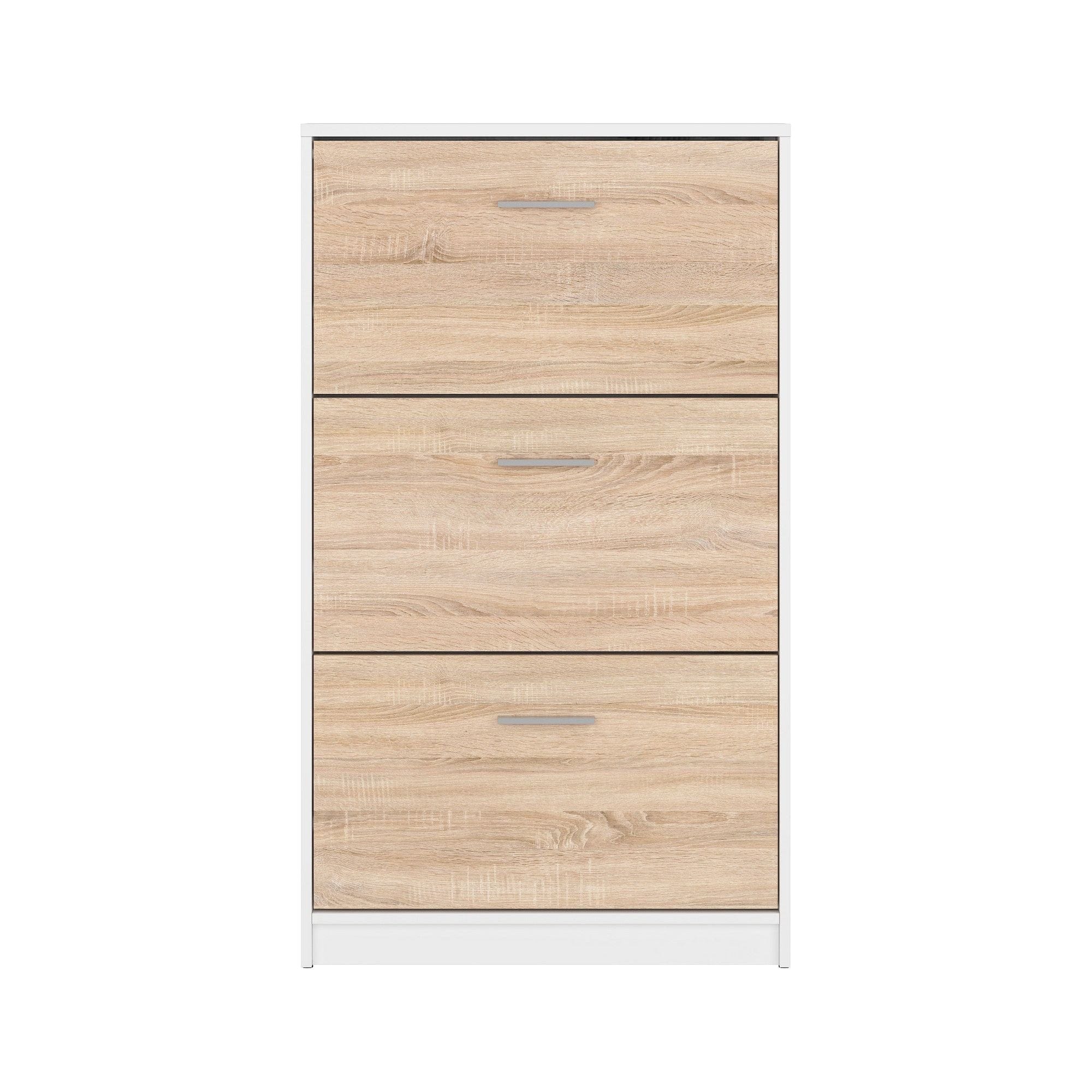 Pantofar BERGEN OCN-28887, stejar sonoma/alb