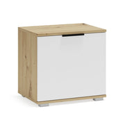 Pantofar HOUSTON OCN-36943, stejar artisan/alb