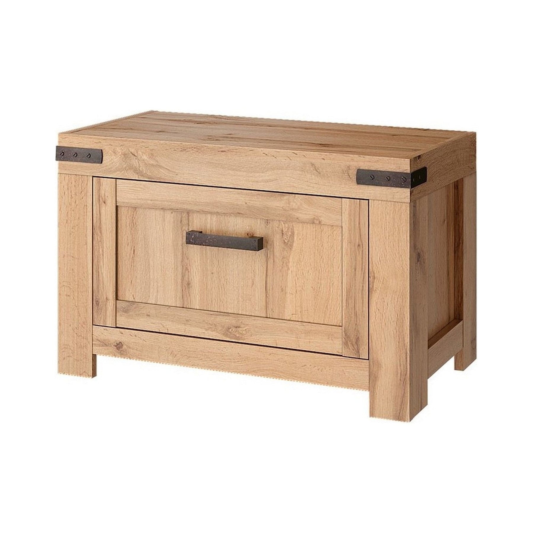 Pantofar MORTIZ, stejar wotan, PAL laminat, 80x40x51 cm