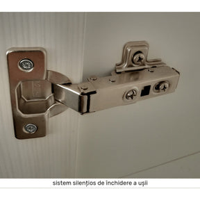 Dulap bucatarie D60P PROVENCE, alb/pin andersen, stanga, 60X58X212 cm