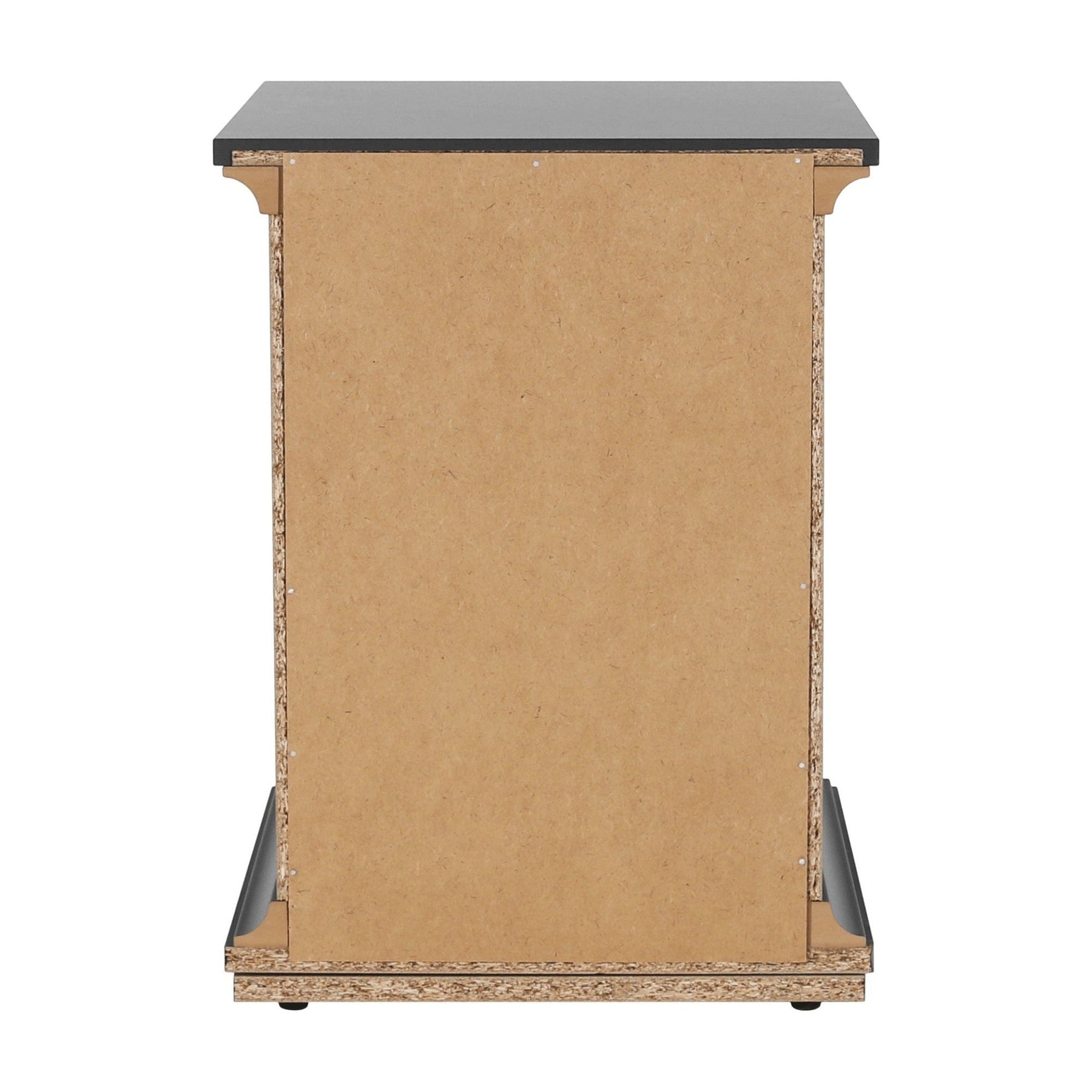 Noptiera PARIS 70302, PAL laminat lacuit, gri, 43,6x40x58,8 cm