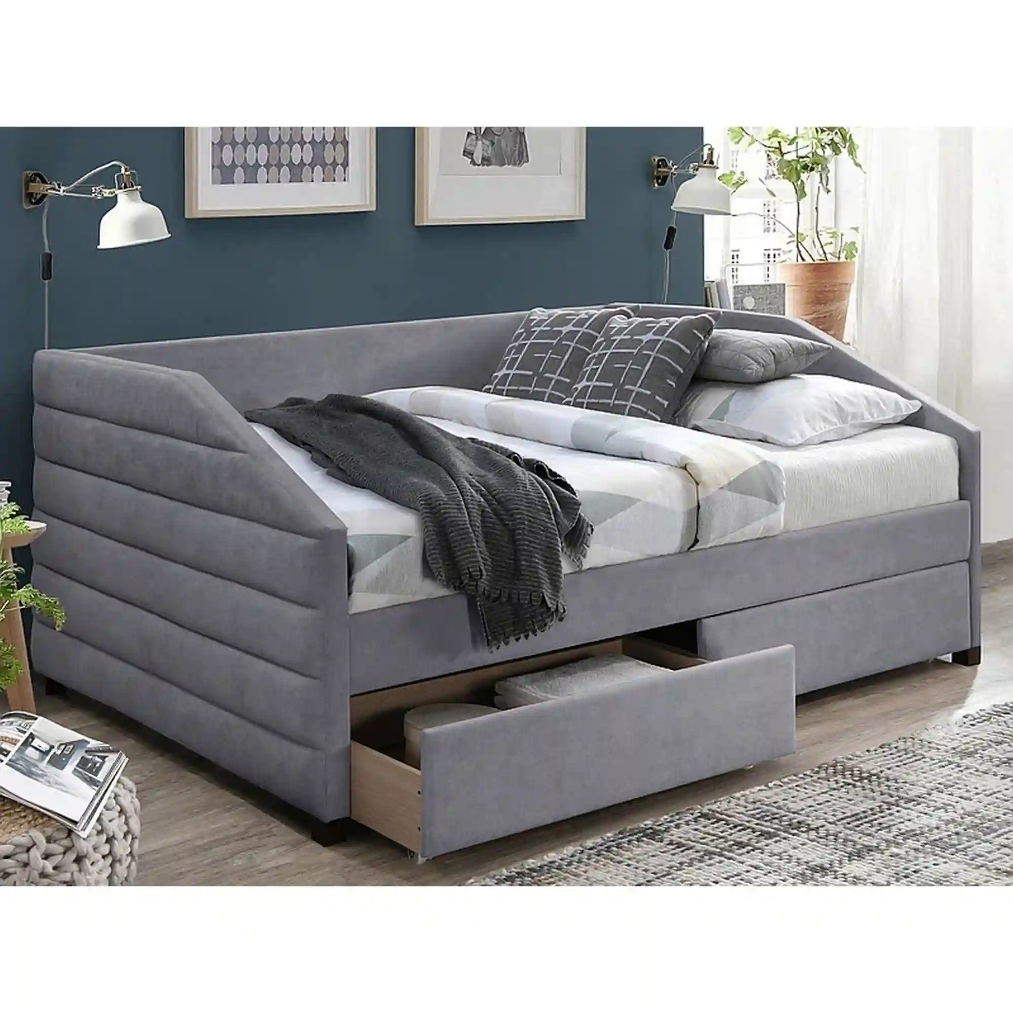 Pat 120x200 DETROIT OCN-38997, gri